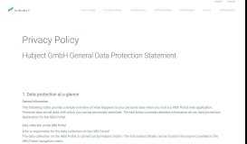 
							         Privacy Policy – HBS | Hubject								  
							    