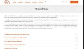 
							         Privacy Policy - Iglu								  
							    