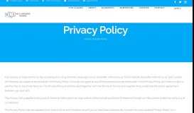 
							         Privacy Policy | NLS								  
							    