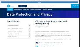 
							         Privacy Policy | Online Learning | ICS Learn								  
							    