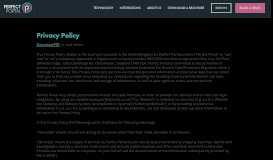 
							         Privacy Policy - Perfect Portal								  
							    