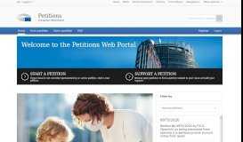 
							         Privacy statement of the PETI Portal - Petitions - europa.eu								  
							    