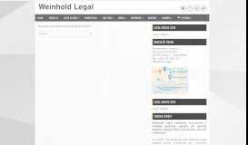 
							         Private Client Services - EY - Canada - EY - Canada - Weinhold Legal								  
							    