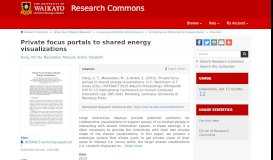 
							         Private focus portals to shared energy visualizations								  
							    