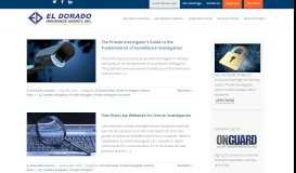 
							         private investigation Archives | El Dorado Insurance Agency, INC								  
							    