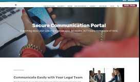 
							         Private Portal for Clients | SimpleLaw								  
							    