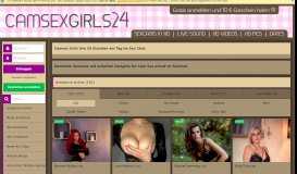 
							         private Sexcams mit Chat: Camsex Girls live 24h								  
							    