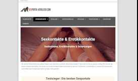 
							         Private Sexkontakte - Sexportal-Vergleich.com								  
							    