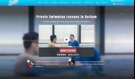 
							         Private Swimming Lessons in Durham | Learn to Swim Today								  
							    