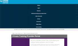 
							         Private Training Provider Portal - Hodder Education								  
							    