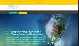 
							         Privia Health - Transforming the Healthcare Delivery Experience								  
							    