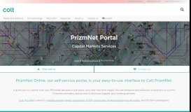 
							         PrizmNet Portal | Colt Technology Services								  
							    
