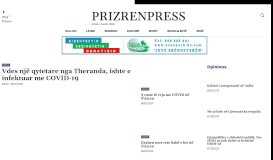 
							         PrizrenPress - Portal informativ - Lajme nga Prizreni								  
							    
