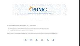 
							         prmg is proud to announce the new tpo portal! - PRMG BLOG								  
							    