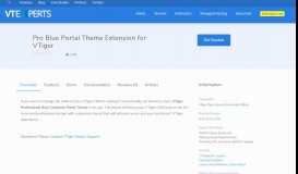 
							         Pro Blue Portal Theme Extension for VTiger - VTiger Experts								  
							    