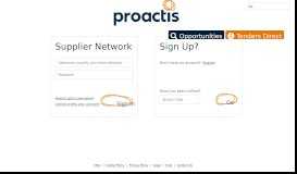 
							         Proactis - Supplier Network								  
							    