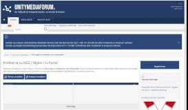 
							         Probleme zu NGZ / Myloc / G-Portal - Inoffizielles Unitymedia-Forum								  
							    