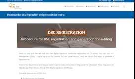 
							         Procedure for digital signature registration and generation of DSC for ...								  
							    