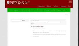 
							         Processing Your Application - Financial Aid - University of Chicago								  
							    