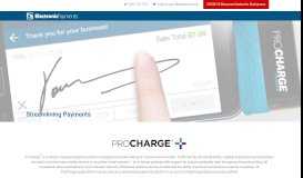 
							         ProCharge - Electronic Payments								  
							    