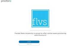 
							         ProctorU Portal | Florida State University								  
							    