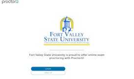 
							         ProctorU Portal | Fort Valley State University								  
							    