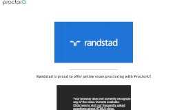 
							         ProctorU Portal | Randstad								  
							    