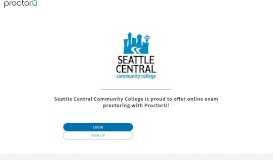 
							         ProctorU Portal | Seattle Central Community College								  
							    