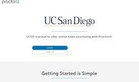
							         ProctorU Portal | UCSD								  
							    