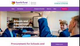 
							         Procurement for Schools | Education | Family Fund Business ...								  
							    