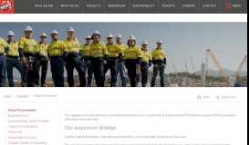 
							         Procurement Info - Suppliers & Contractors Portal - Bechtel								  
							    