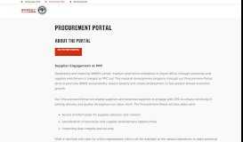 
							         Procurement Portal | PPC								  
							    