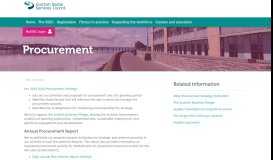 
							         Procurement - Scottish Social Services Council - Sssc								  
							    