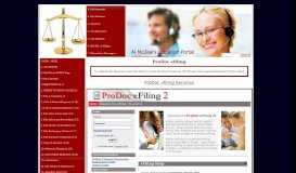 
							         ProDoc efiling - Cancel A Mortgage								  
							    