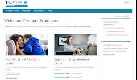 
							         Producer Home | Producer | Premera Blue Cross								  
							    