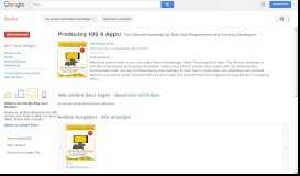 
							         Producing iOS 6 Apps: The Ultimate Roadmap for Both Non-Programmers ...								  
							    