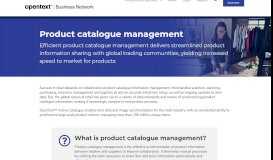 
							         Product Catalogue Management | OpenText Active Catalogue								  
							    