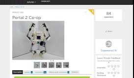 
							         Product Ideas - Portal 2 Co-op - LEGO IDEAS								  
							    