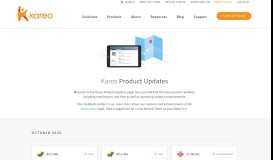 
							         Product Updates | Kareo								  
							    