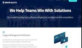 
							         Products-Event Solutions - Stack Sports								  
							    
