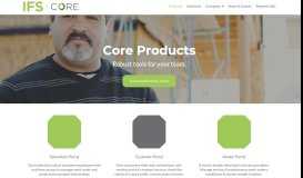 
							         Products – IFS Core								  
							    