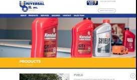 
							         Products | Universal Oil Inc.								  
							    