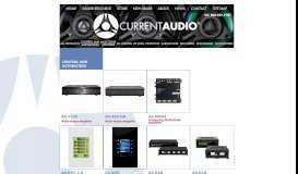 
							         PRODUCTS: WALL: outdoor - CURRENT AUDIO								  
							    
