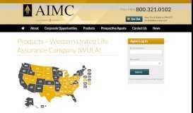 
							         Products – Western United Life Assurance Company (WULA) | AIMC ...								  
							    