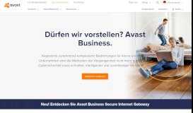 
							         Produkte für Cybersicherheit, Dienste und Plattformen | Avast Business								  
							    