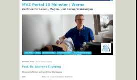 
							         Prof. Dr. Andreas Lügering - MVZ Portal 10 Münster								  
							    