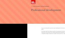 
							         Professional development at UWE Bristol - UWE Bristol: Professional ...								  
							    
