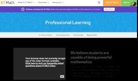 
							         Professional Development for Math Teachers | ST Math								  
							    