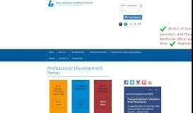 
							         Professional Development Portal - Early Learning Coalition of Duval								  
							    