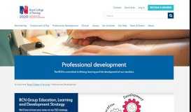 
							         Professional Development | Royal College of Nursing								  
							    